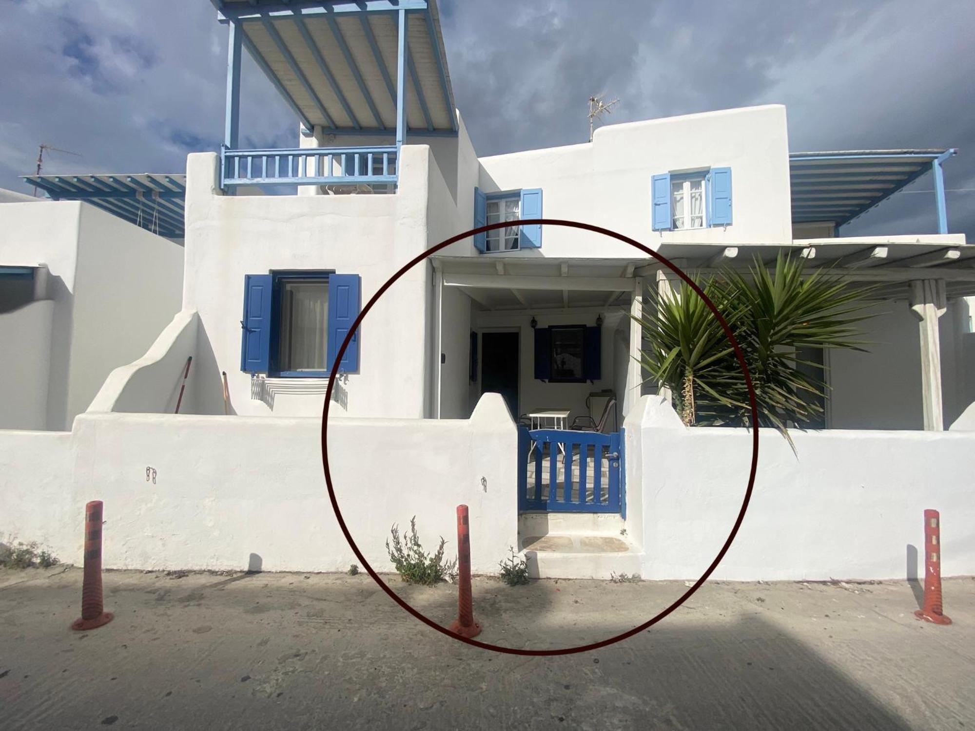 Elenitas Beach House In Ornos Eksteriør bilde